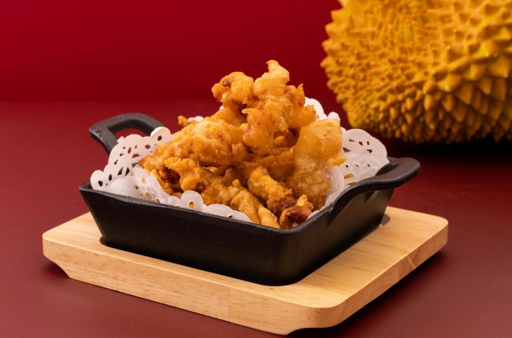 創(chuàng)意新品丨榴蓮酥肉，吃一口就忘不掉的味道！